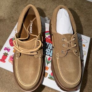 Jeffrey Campbell Tan Suede Women's Sneakers